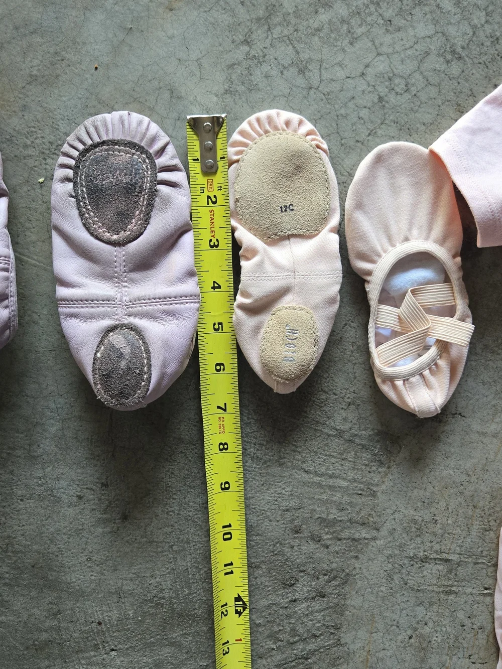 Girls Ballet Bundle Pink Skirted Leotard Ballet Slippers Play Tutu 4T 5 12C
